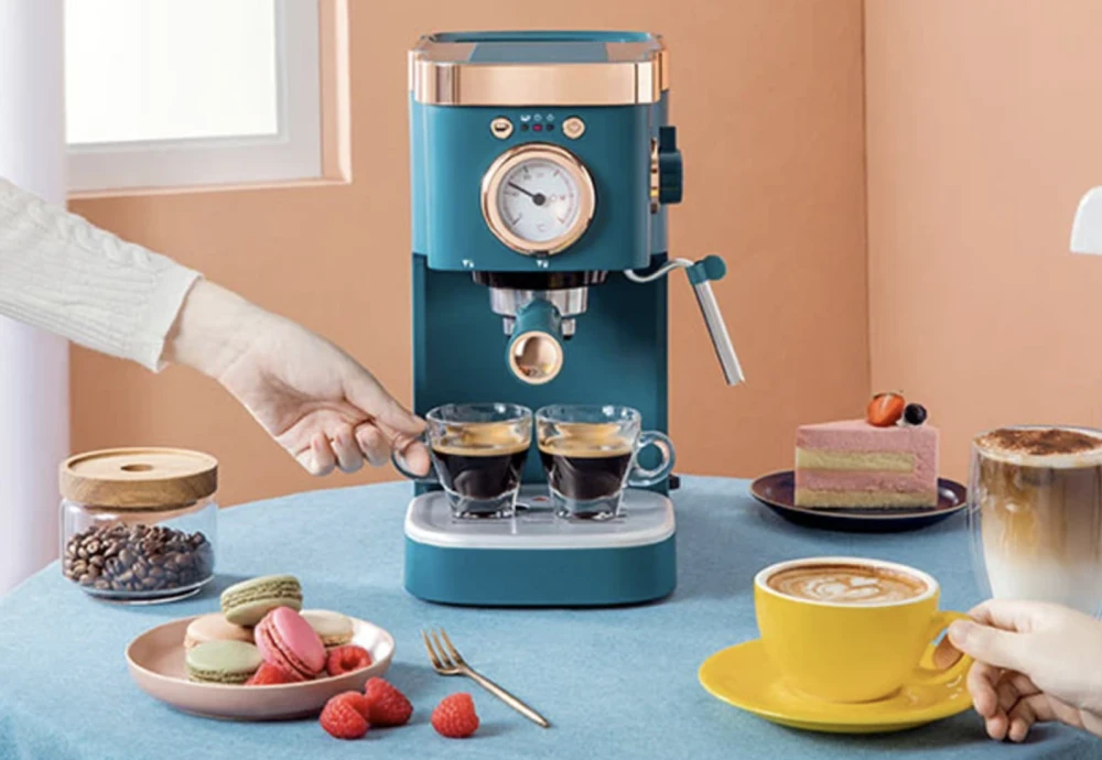 dual coffee and espresso maker